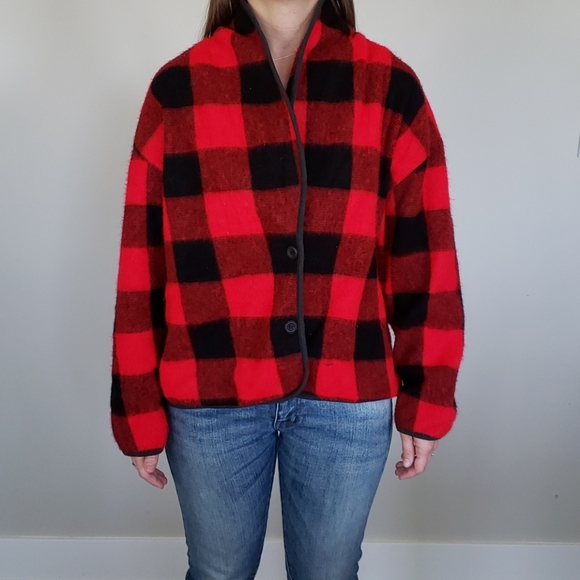 Vintage DWSF Button Down Sweater Jacket - Picture 4 of 7